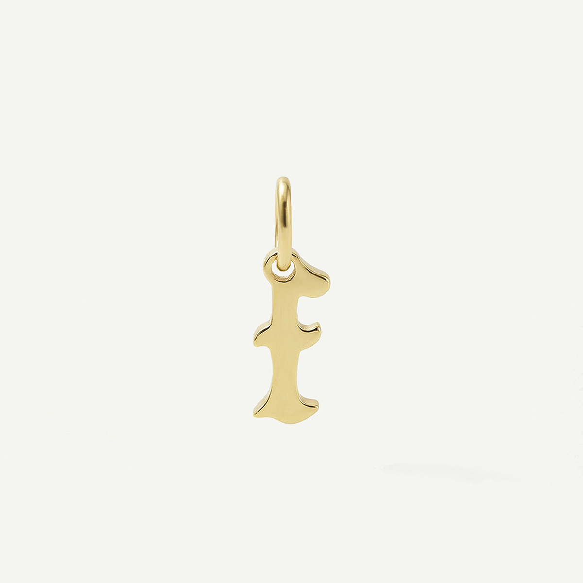 Old English Lowercase Monogram Charm