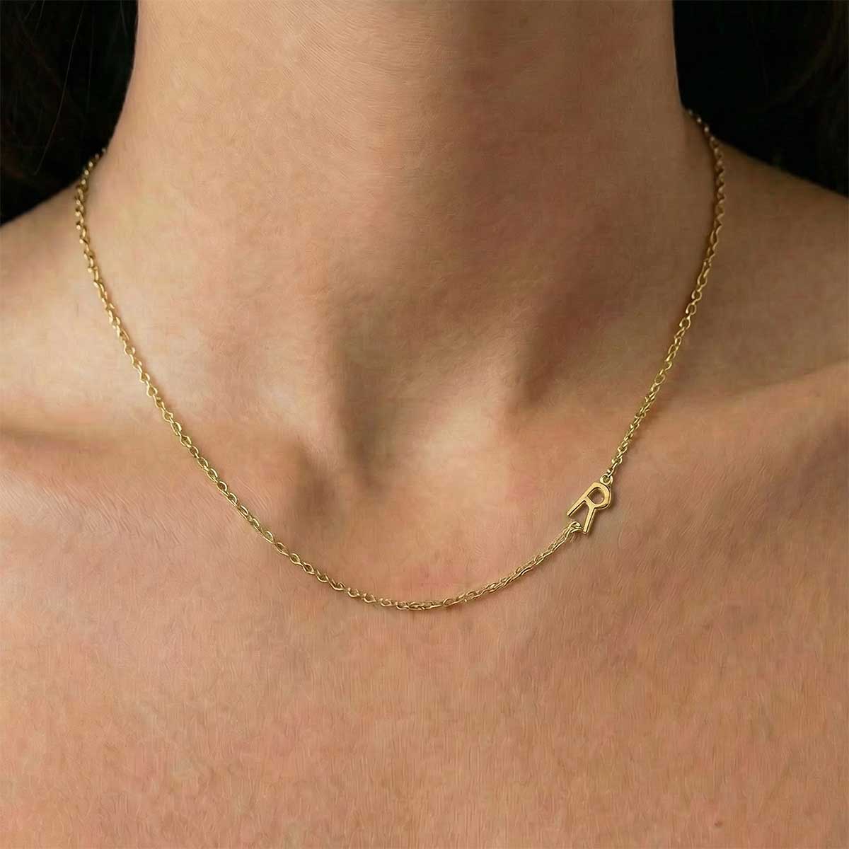 Alia Monogram Necklace