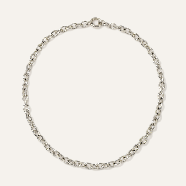 Large Ashely Necklace, Silver