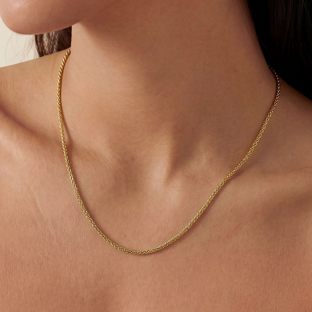 Rounded Rope Chain Necklace