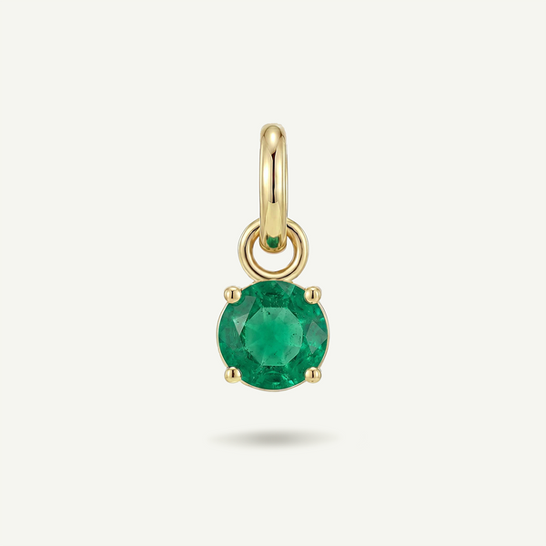 Emerald Gem May Brithstone Charm