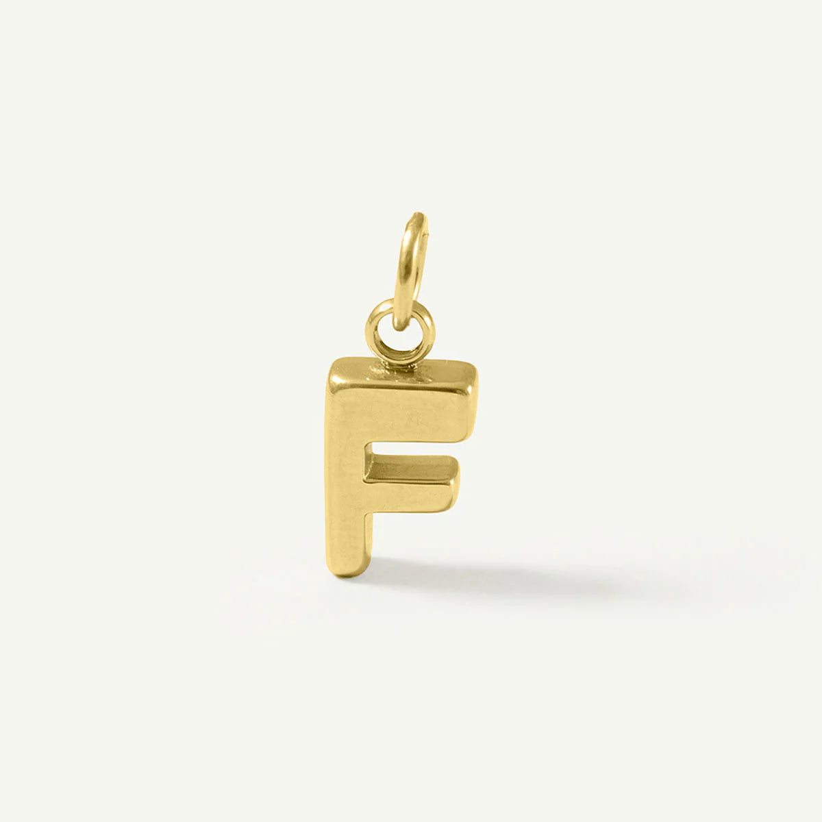 Floating Monogram Letter Charm
