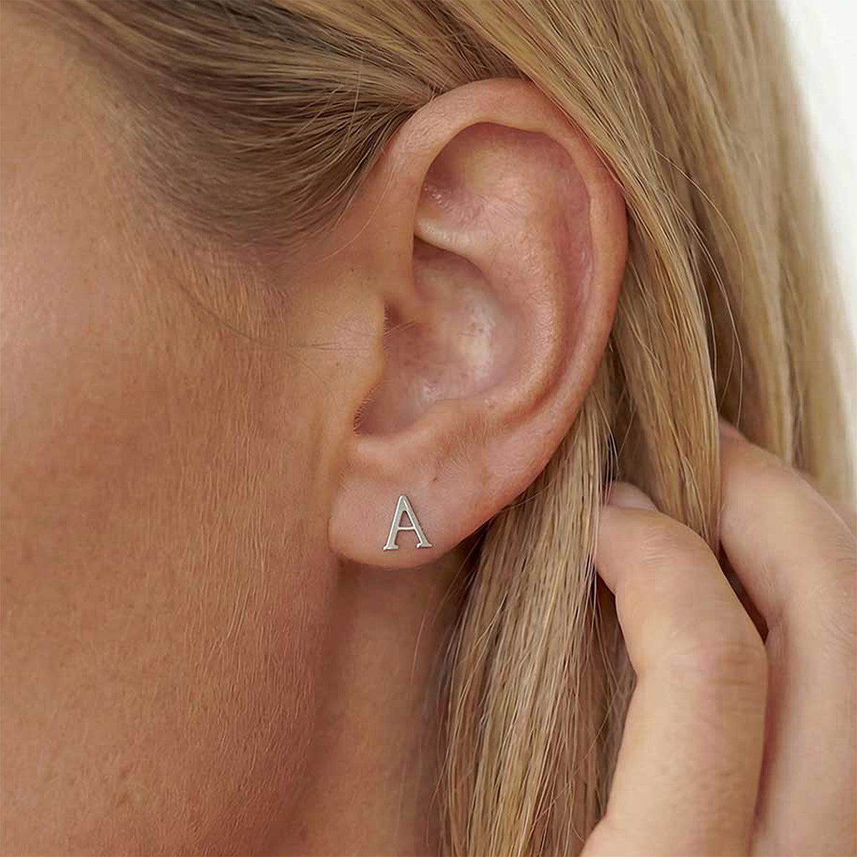 Basic Monogram Studs