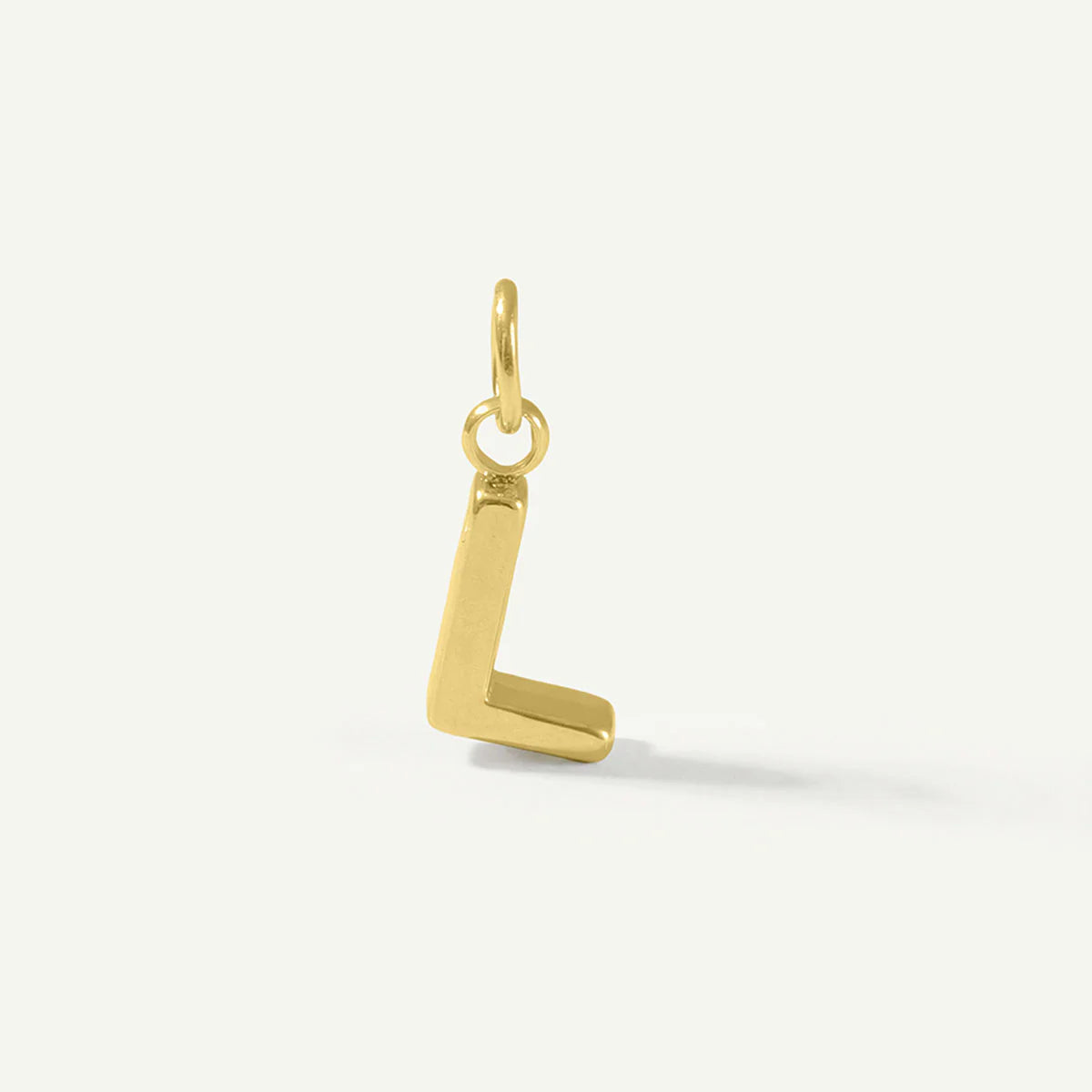 Floating Monogram Letter Charm
