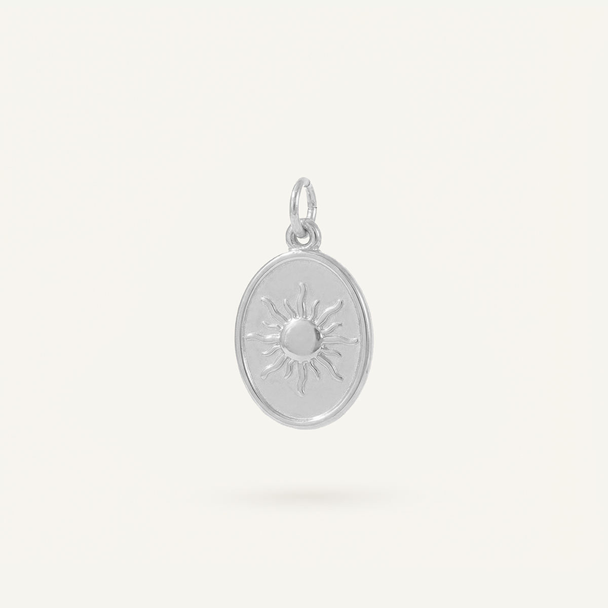 Sun Oval Charm
