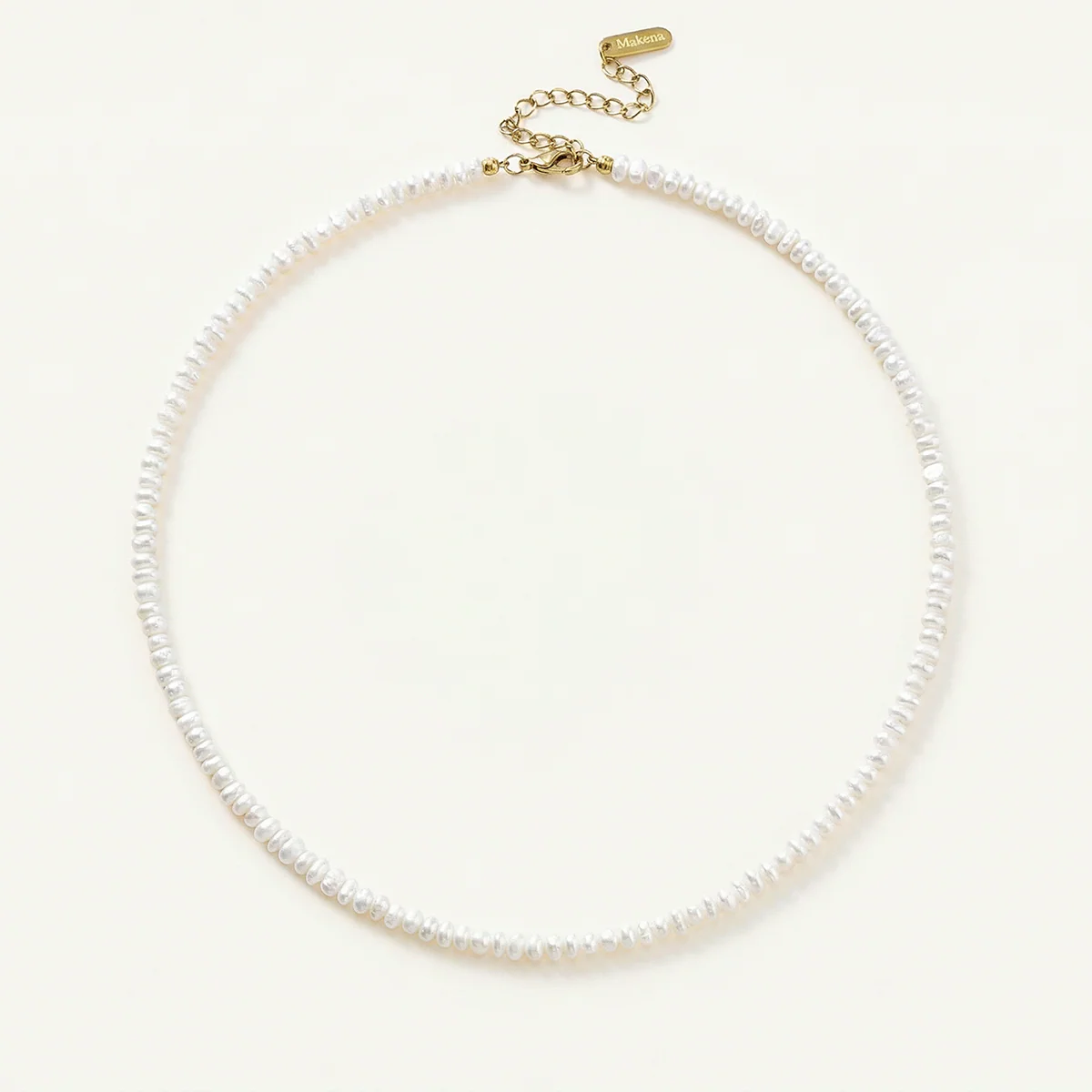 Iolana Pearl Necklace, Gold