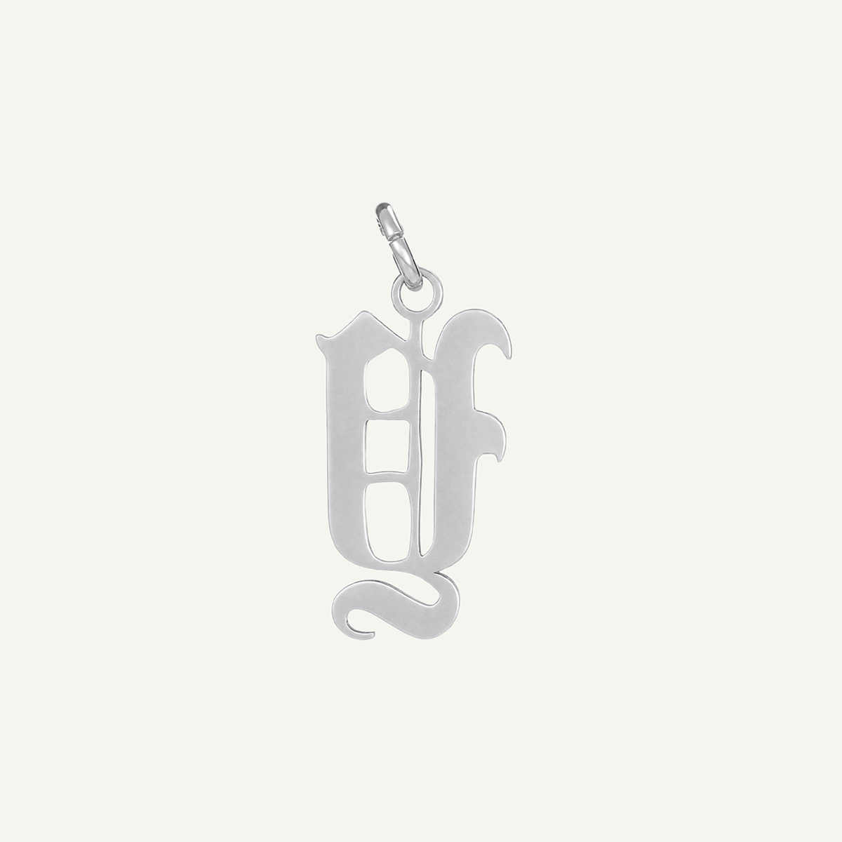 Old English Monogram Charm
