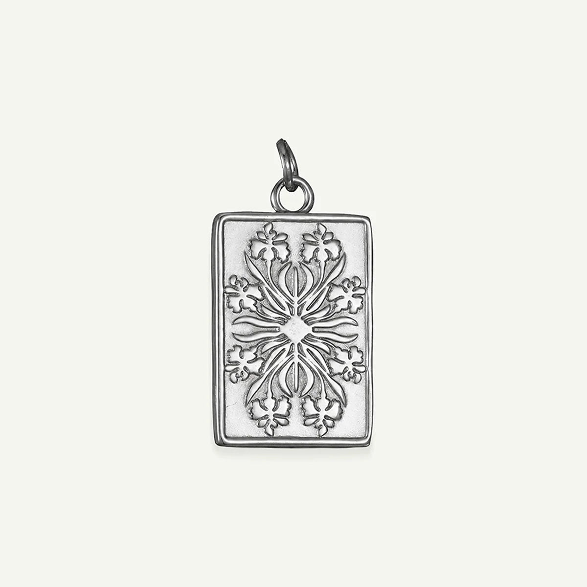 Mala Quilt Rectangle Pendant