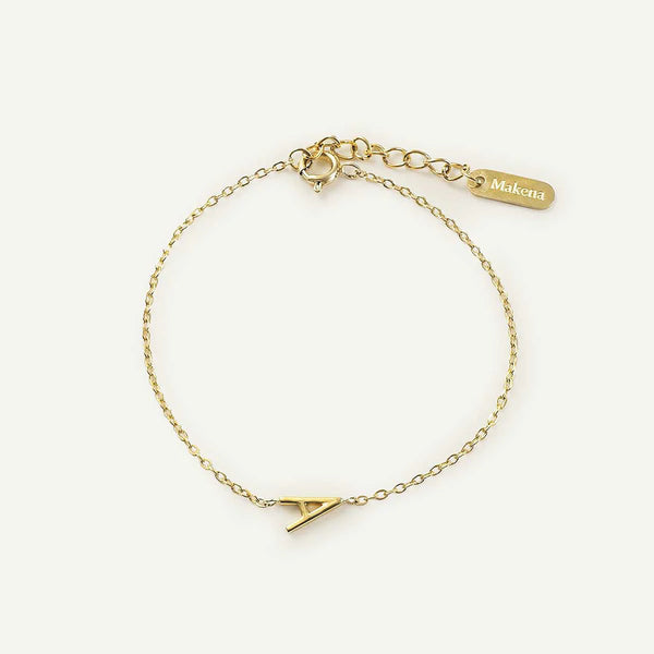 Monogramed Side Bracelet