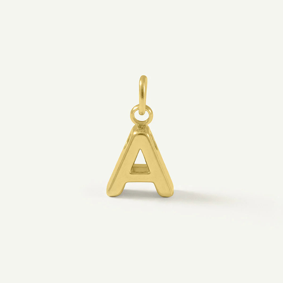 Floating Monogram Letter Charm