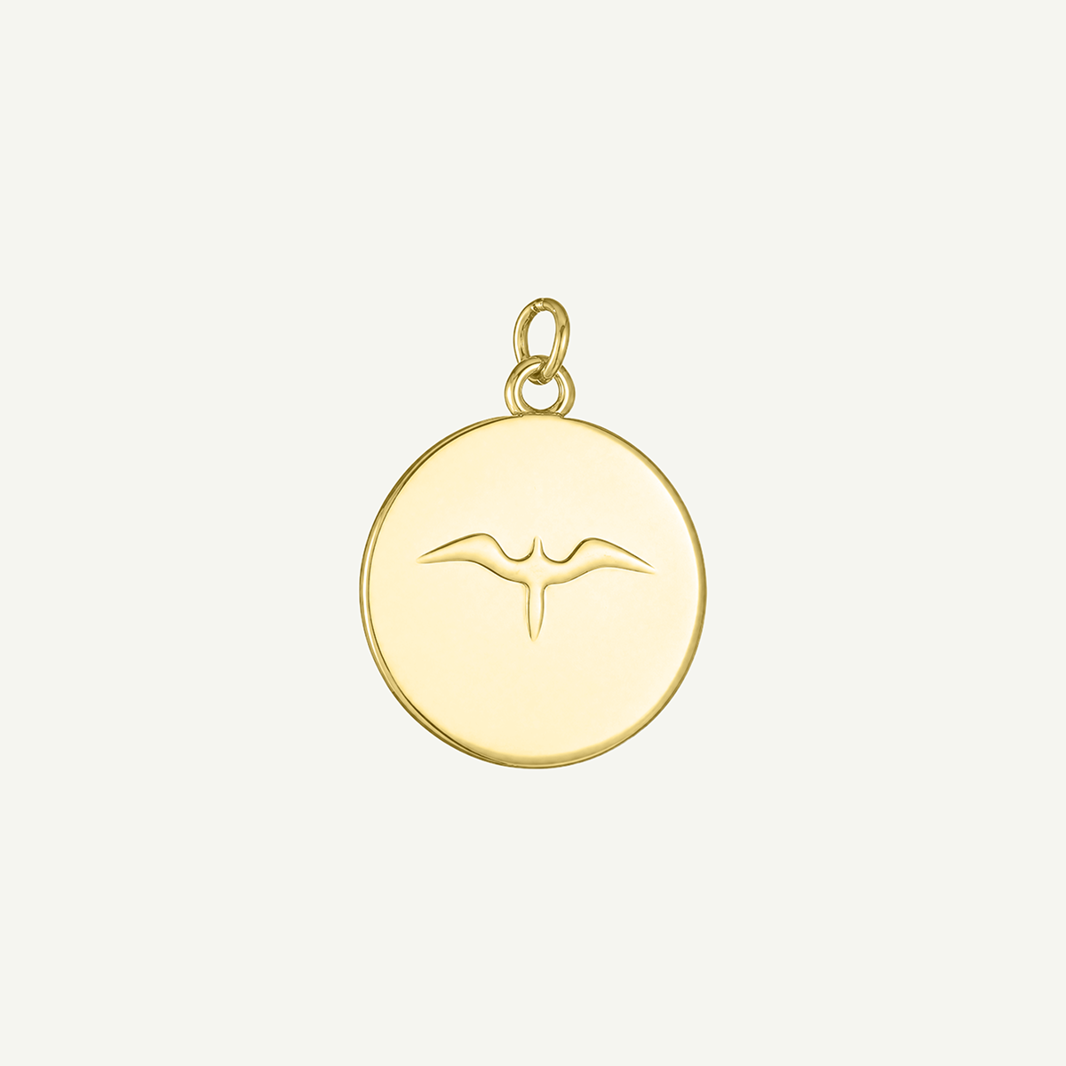 ‘Iwa Bird Quilt Circle Pendant