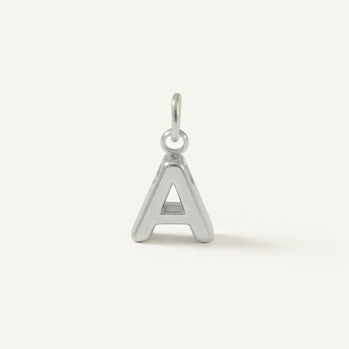 Floating Monogram Letter Charm