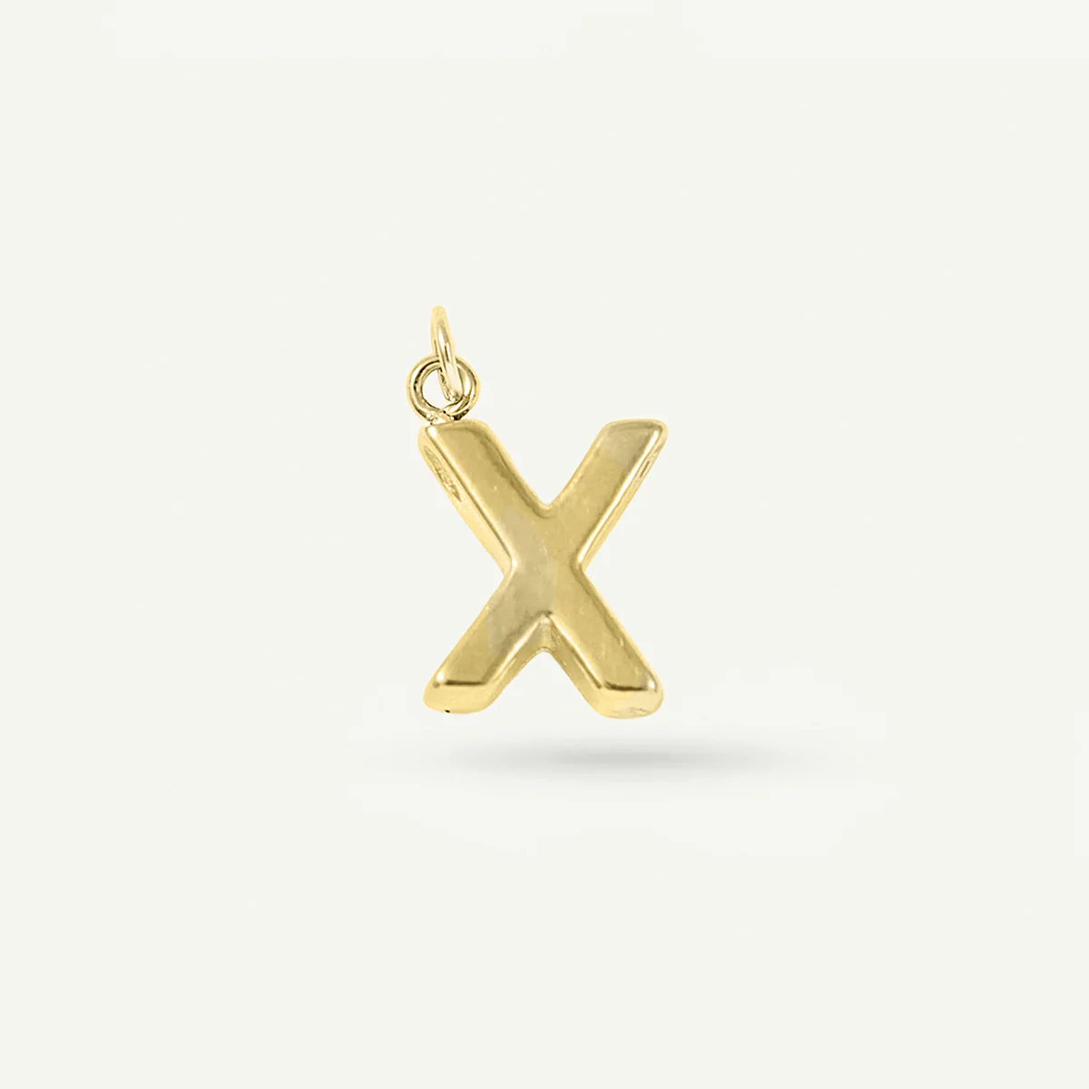 Floating Monogram Letter Charm