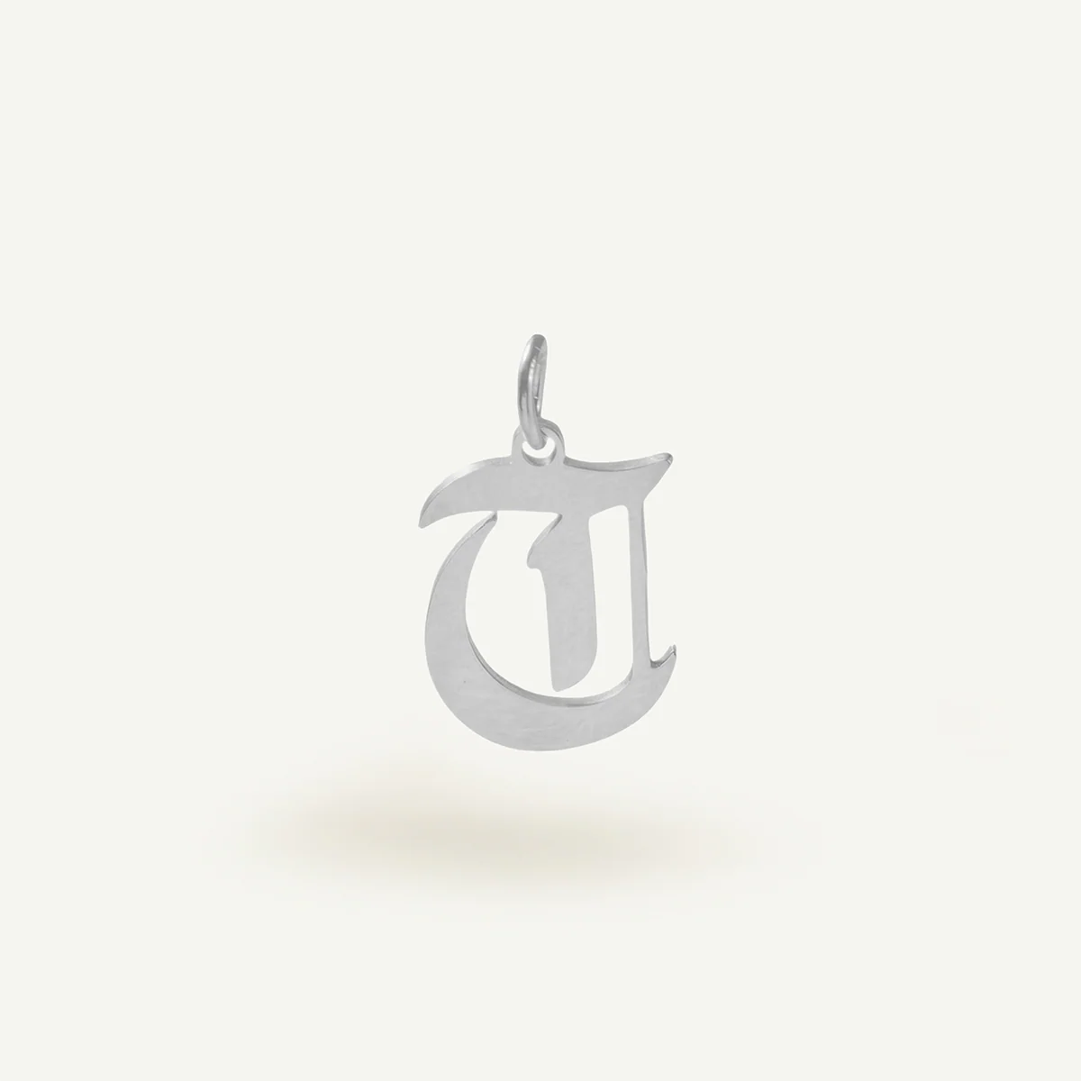 Old English Monogram Charm