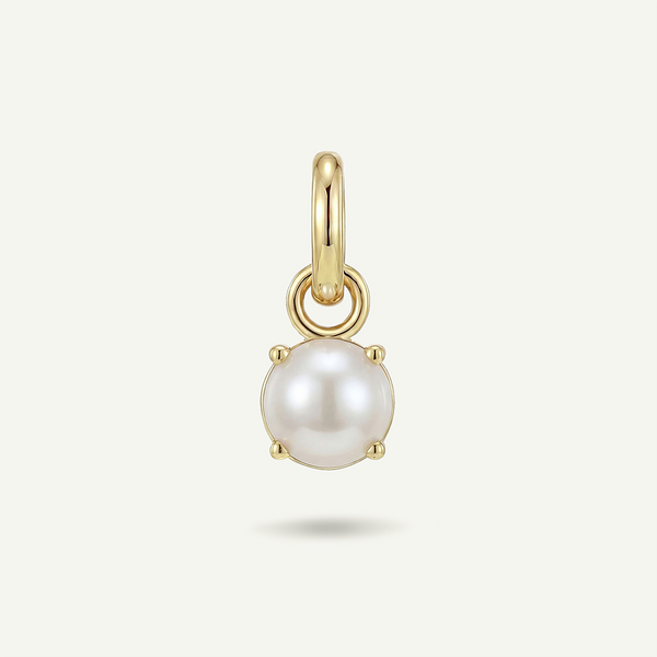 Moon Pearl June Birthstone Charm