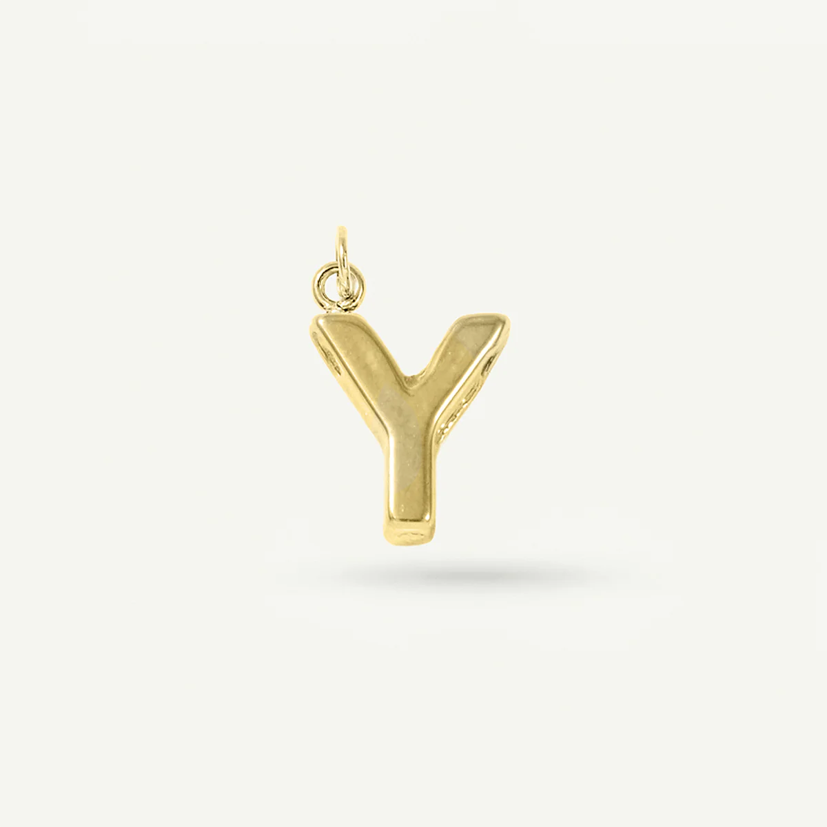 Floating Monogram Letter Charm