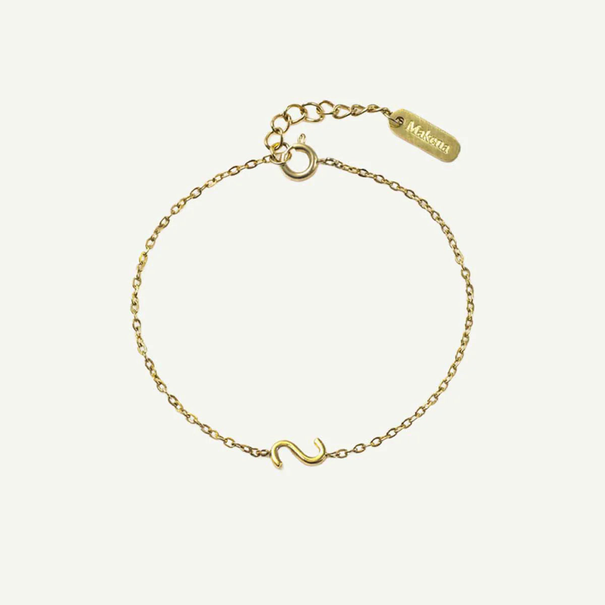 Monogramed Side Bracelet
