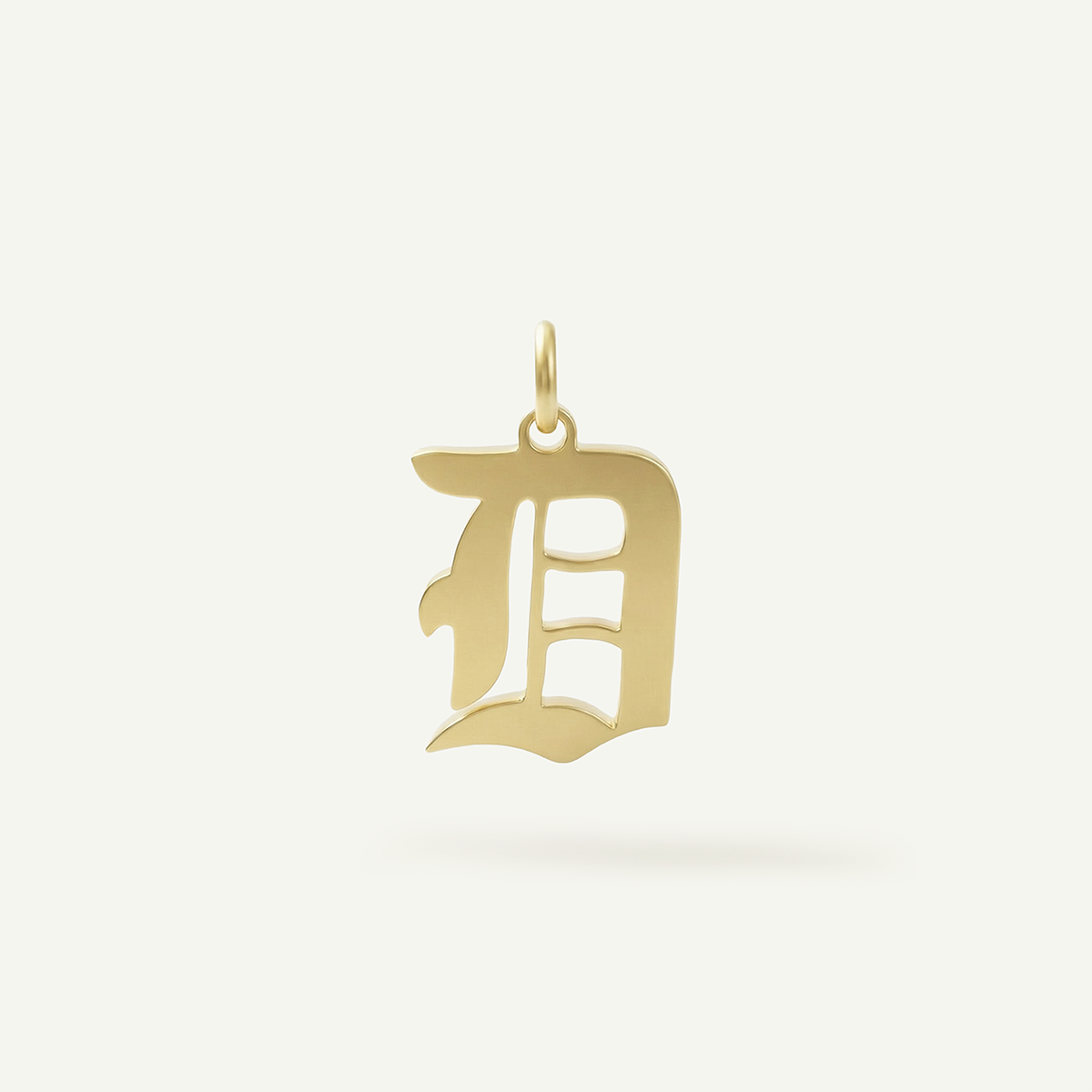Old English Monogram Charm