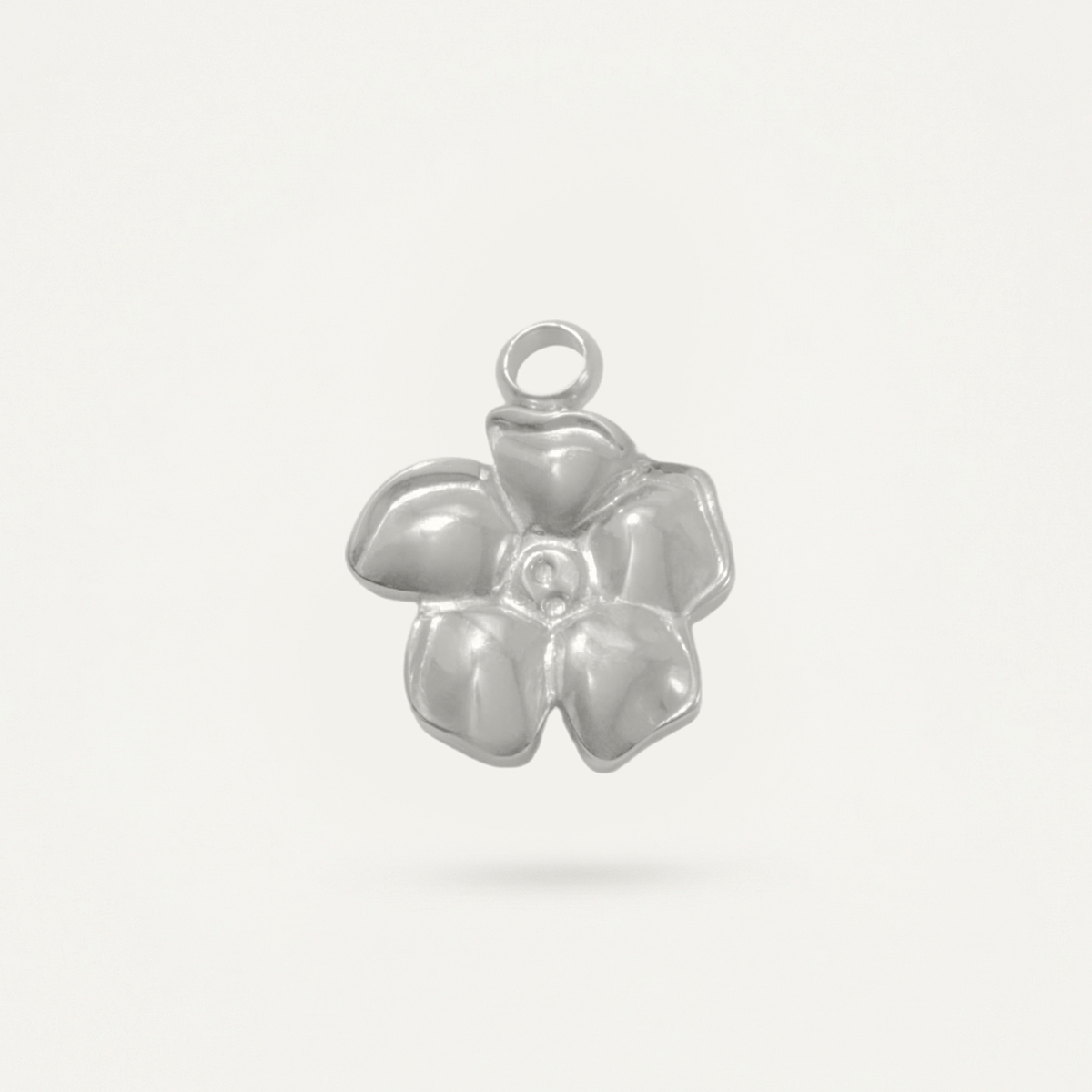 Puakenikeni Mini Charm, Silver