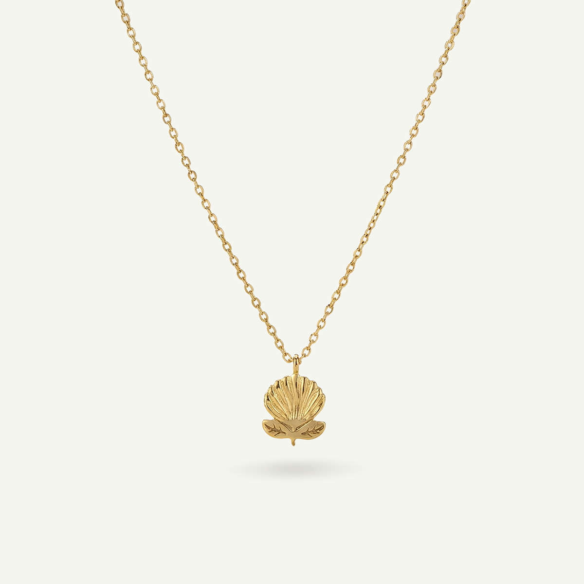 ‘Ōhi‘a Lehua Mini Necklace, Gold
