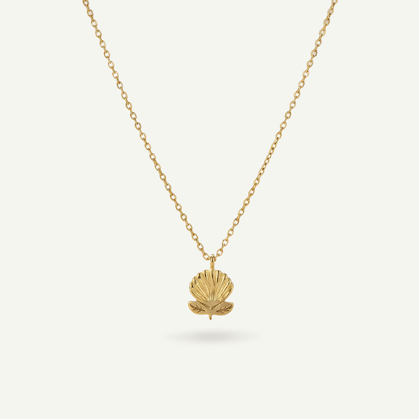 ‘Ōhi‘a Lehua Mini Necklace, Gold