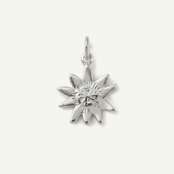 Lilikoi Charm, Silver