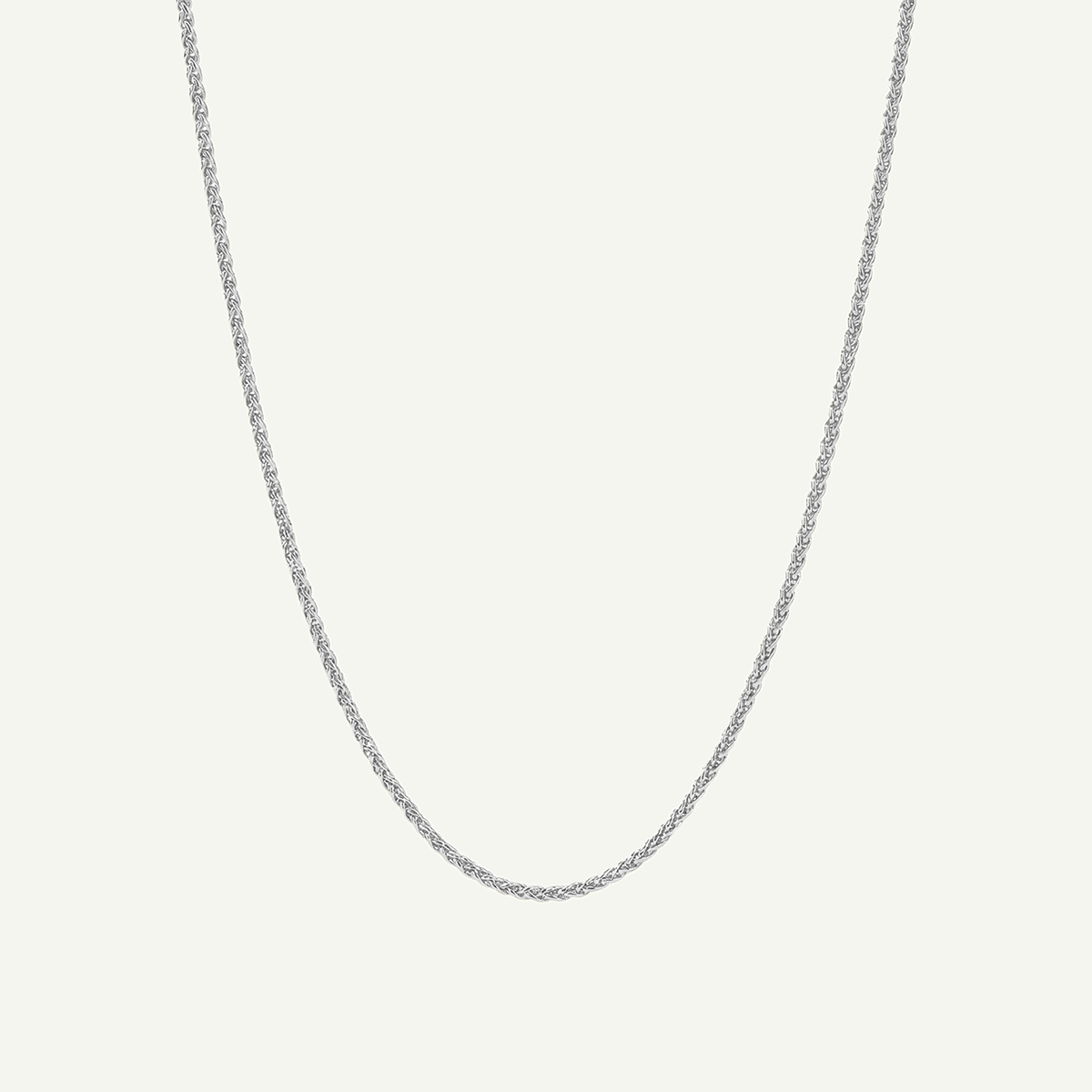 Rounded Rope Chain Necklace