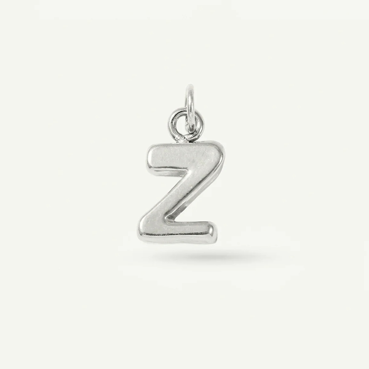 Floating Monogram Letter Charm