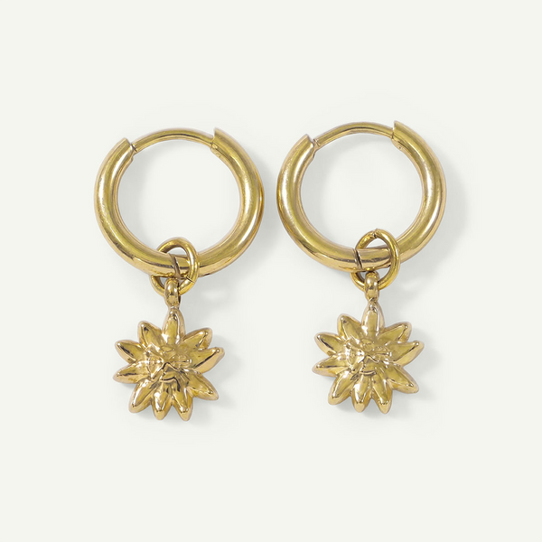 Lilikoi Mini Hoops, Gold