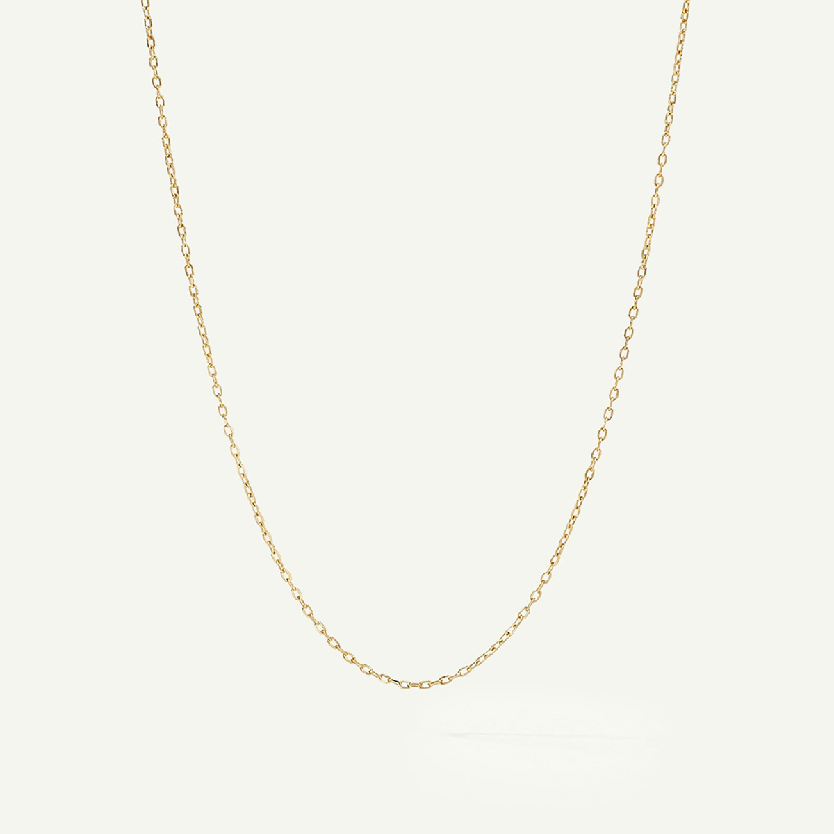 Cable Chain Thin Necklace