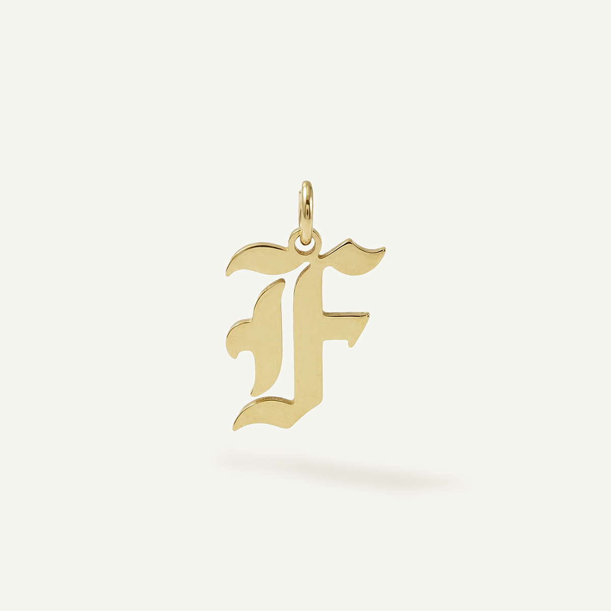 Old English Monogram Charm
