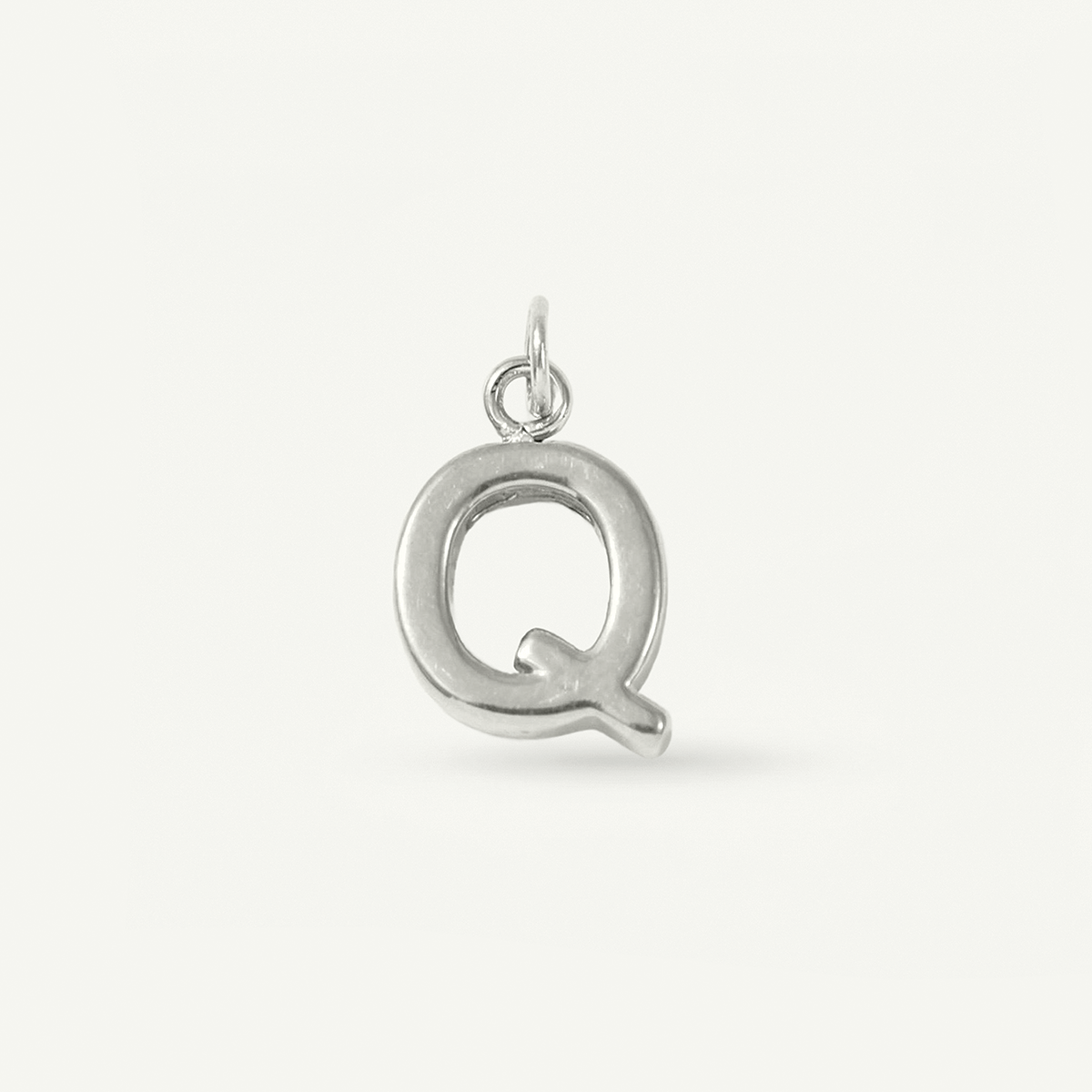 Floating Monogram Letter Charm