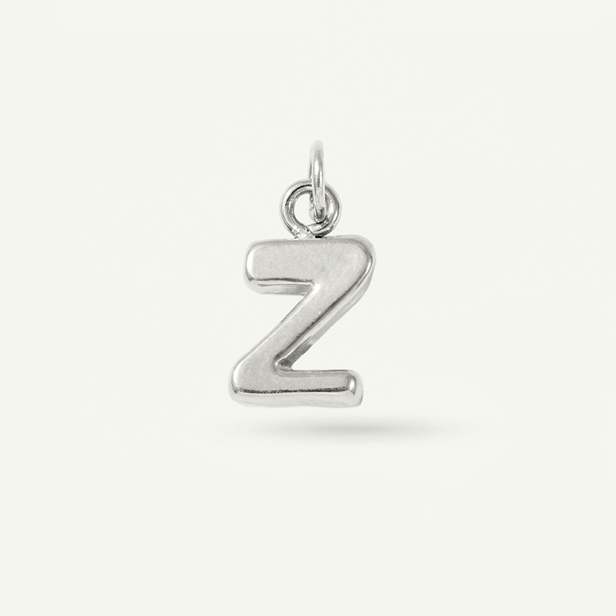 Floating Monogram Letter Charm