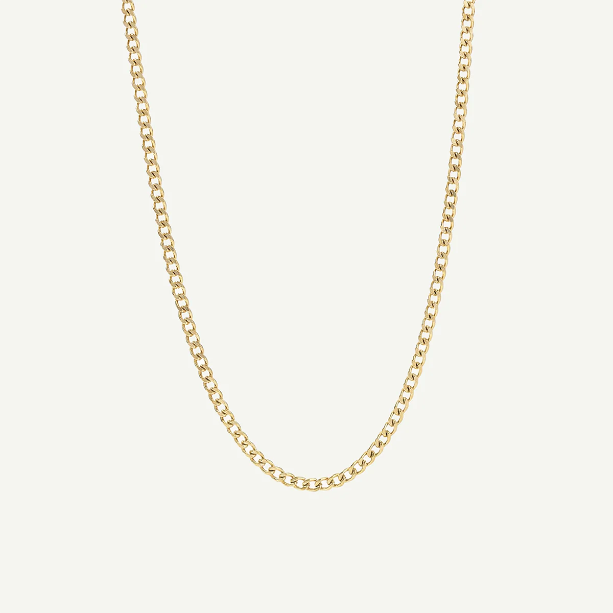 Micro Cuban Chain Necklace