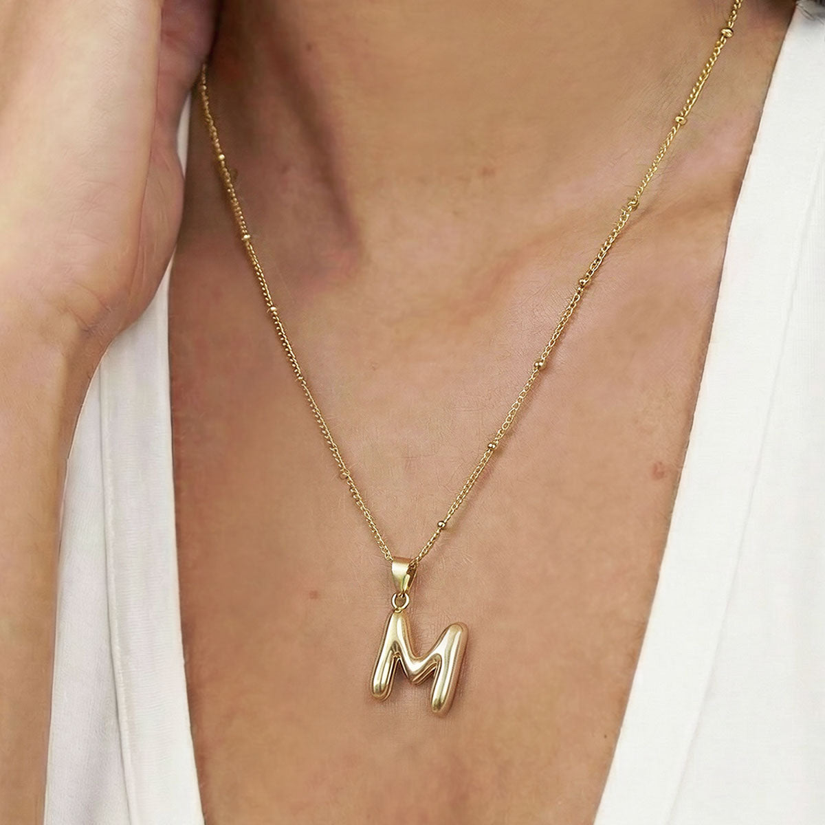 The Lauren Monogram Necklace