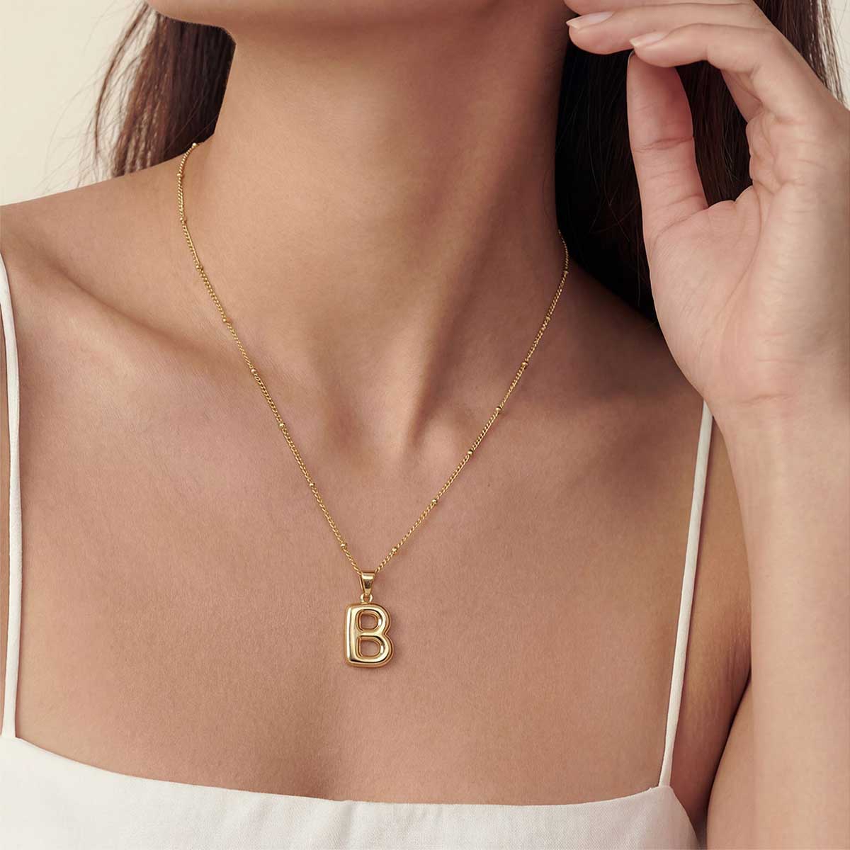 The Lauren Monogram Necklace