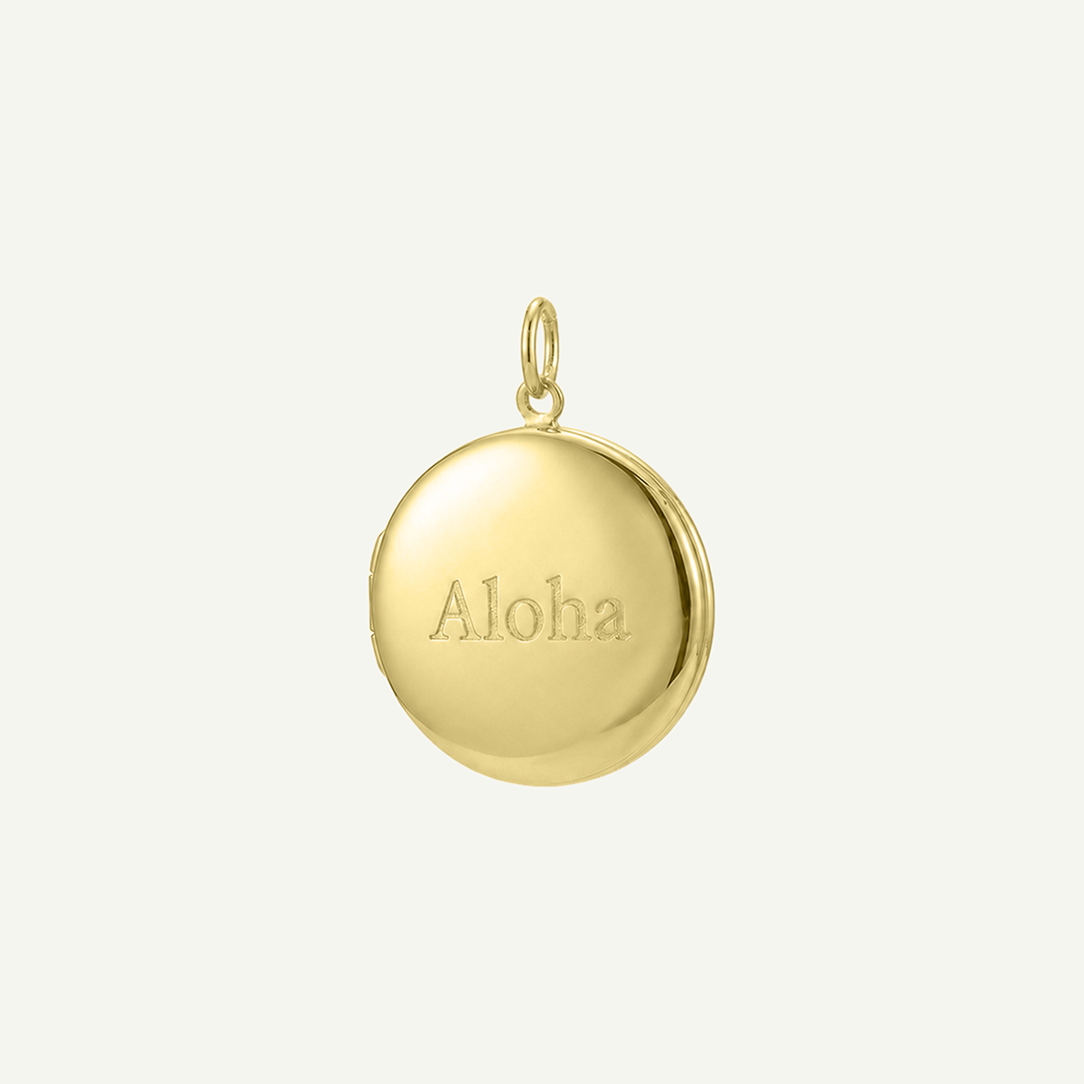 Aloha Circle Charm