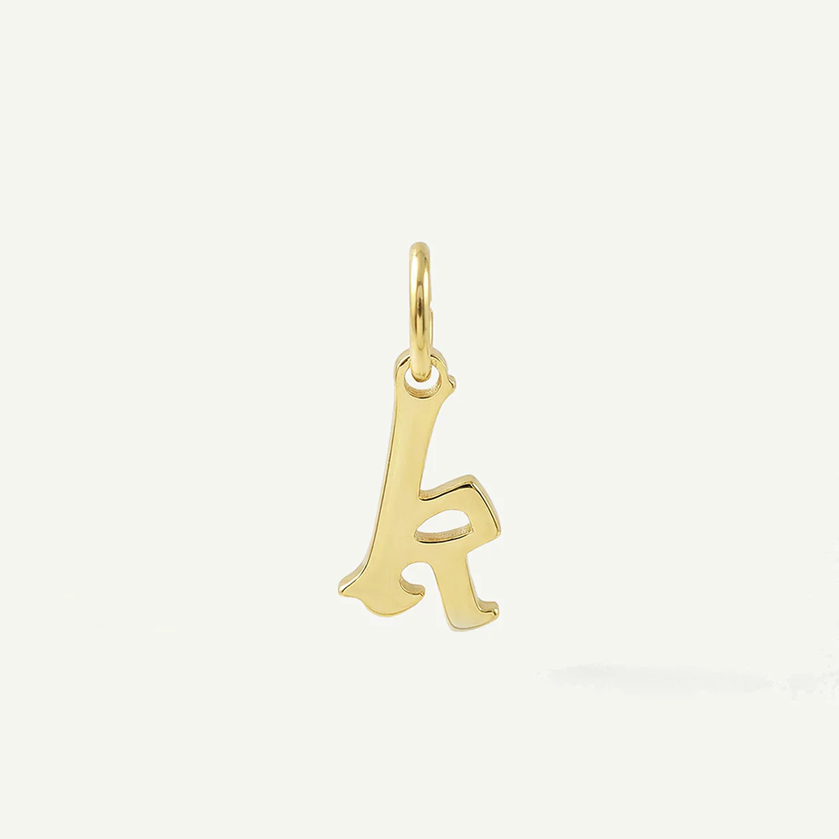 Old English Lowercase Monogram Charm