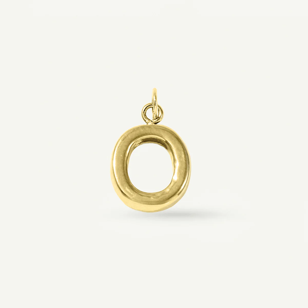 Floating Monogram Letter Charm