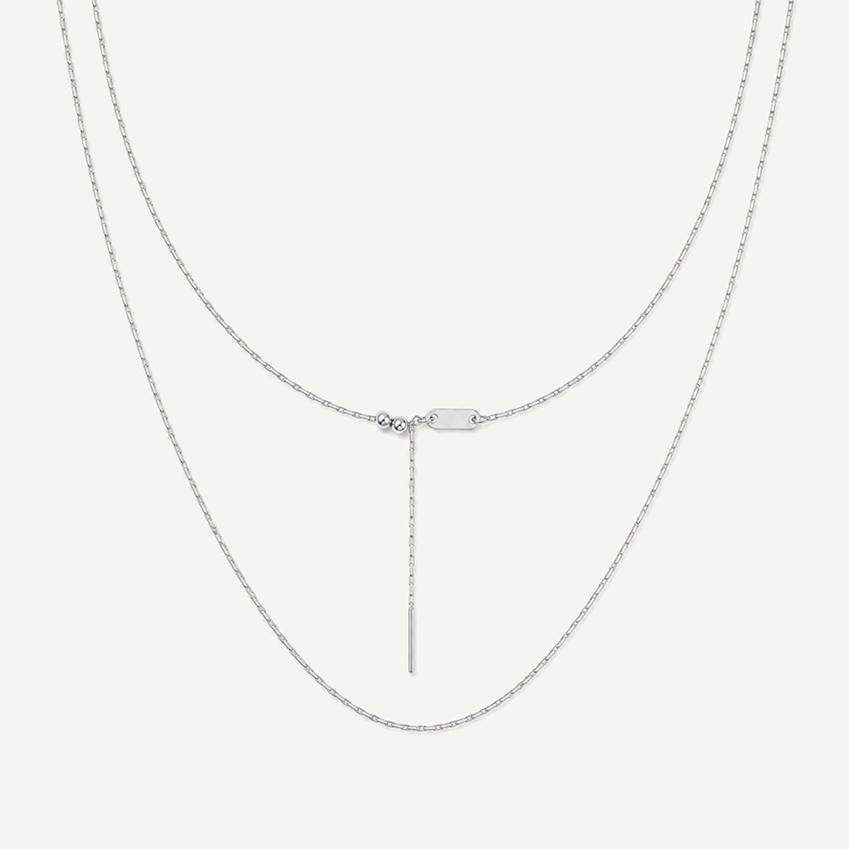 A1 Chain 0.9mm Threader Necklace