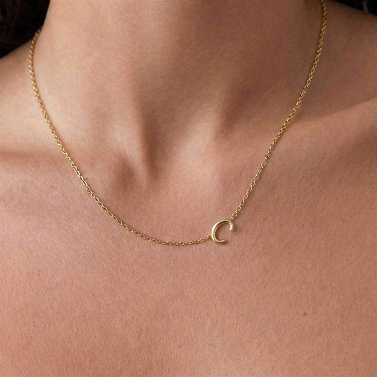 Alia Monogram Necklace