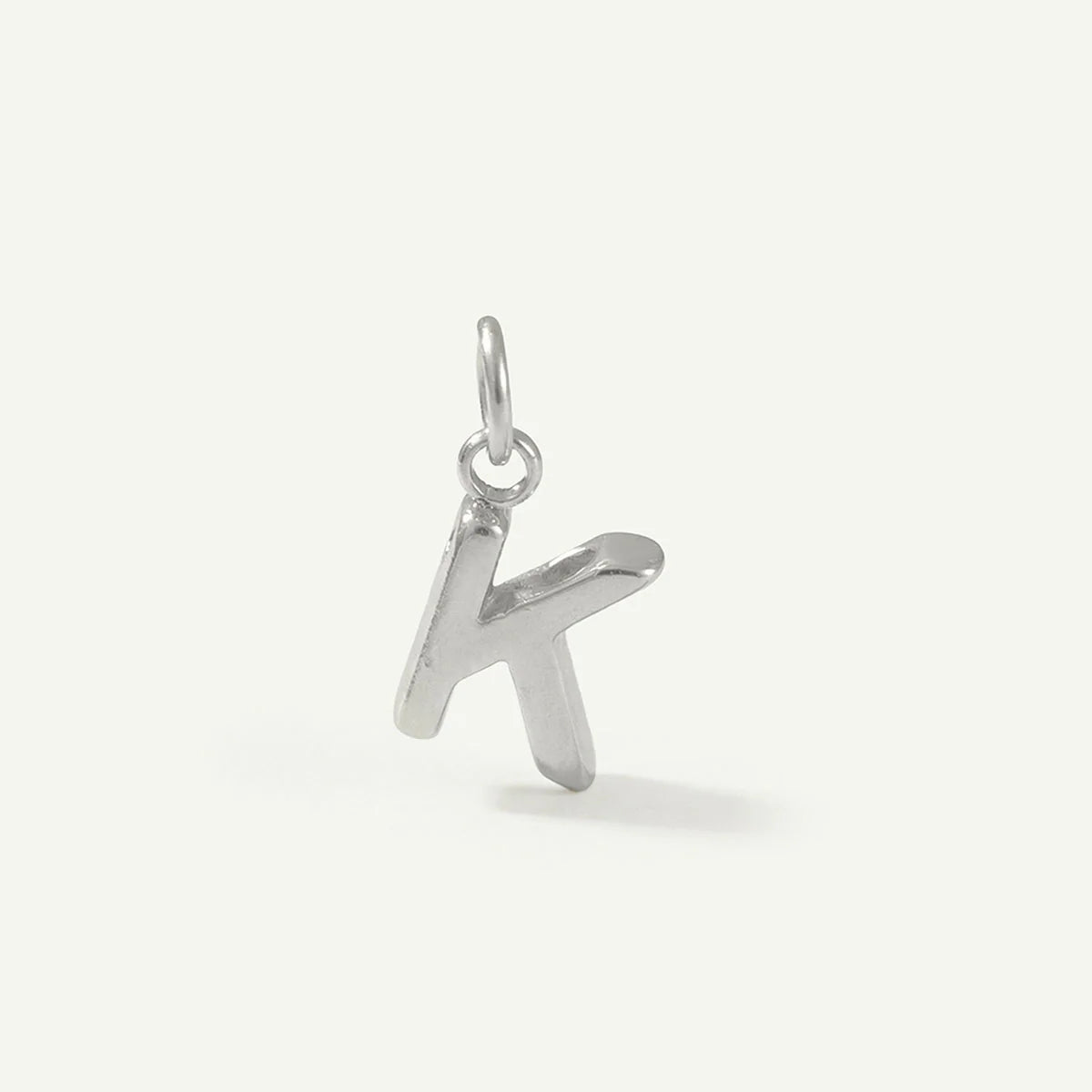 Floating Monogram Letter Charm