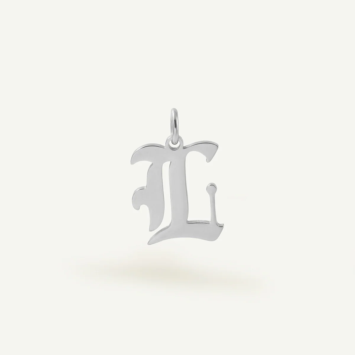 Old English Monogram Charm