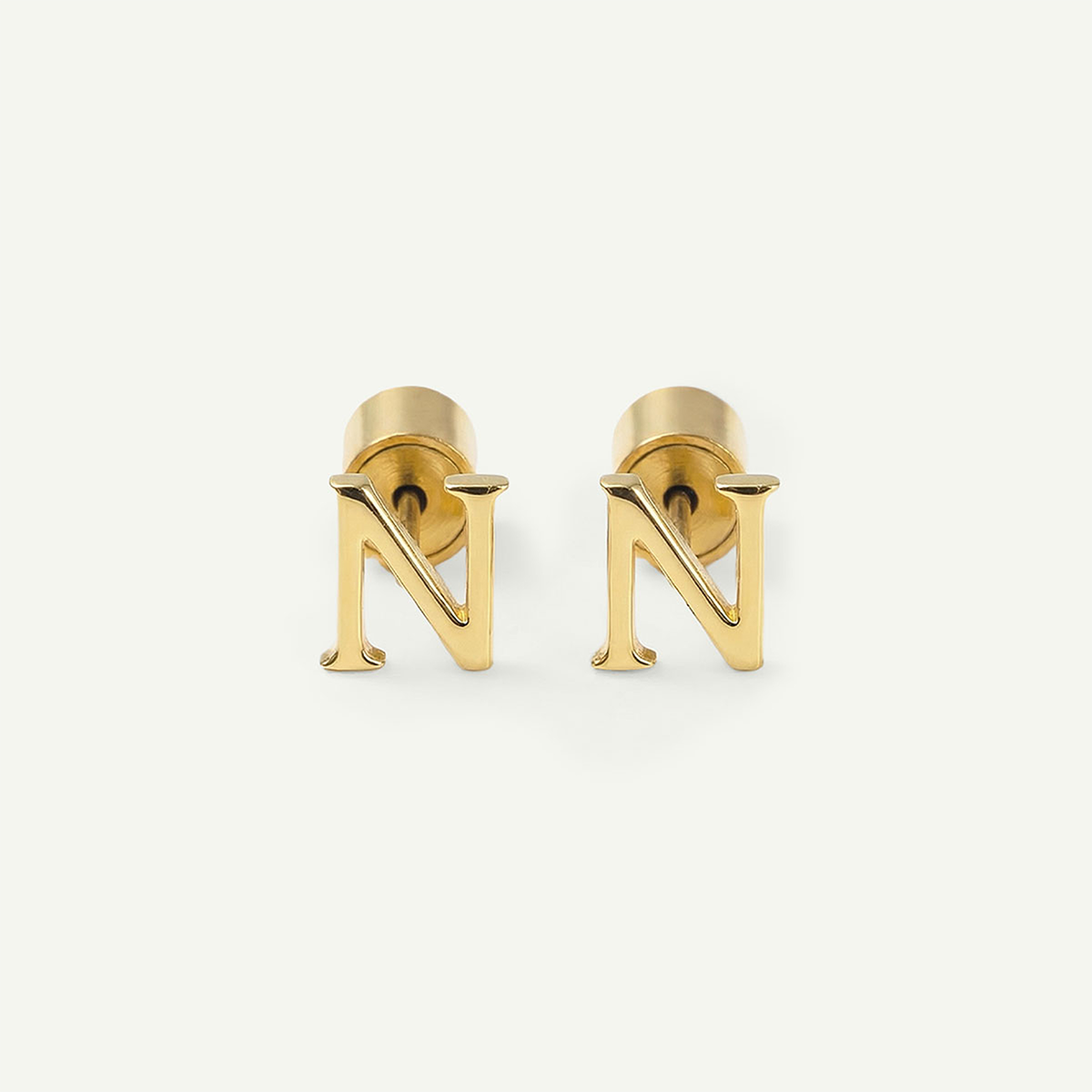 Basic Monogram Studs