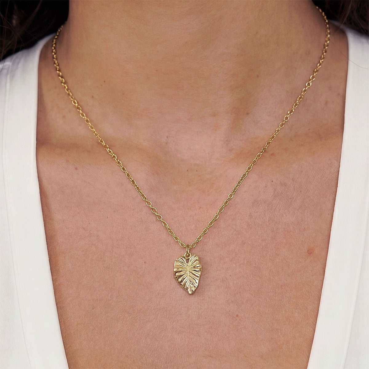 Kalo Necklace, Gold