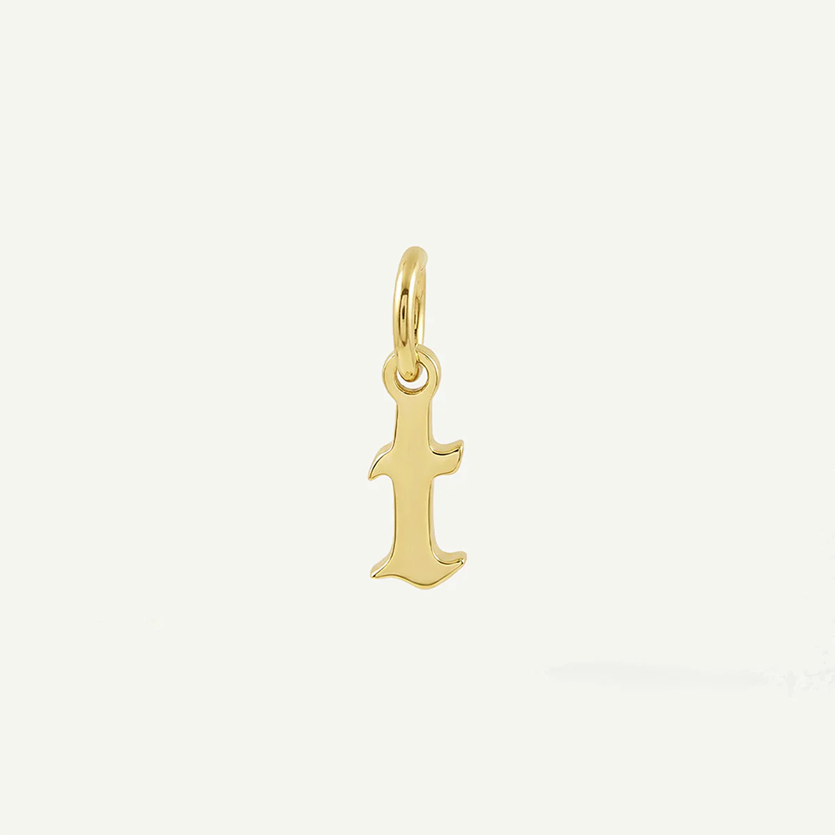 Old English Lowercase Monogram Charm