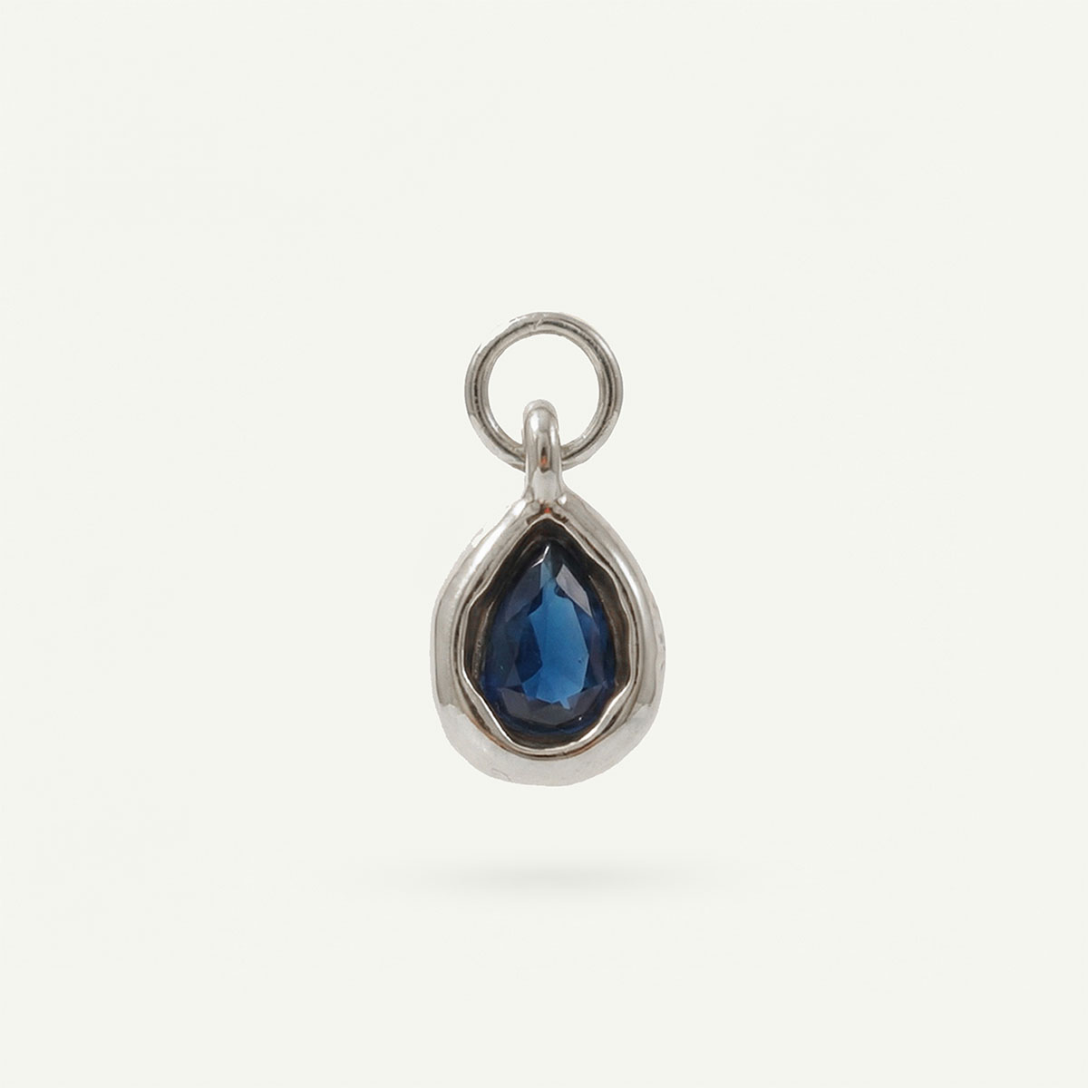 Tear Drop Charm Birthstone