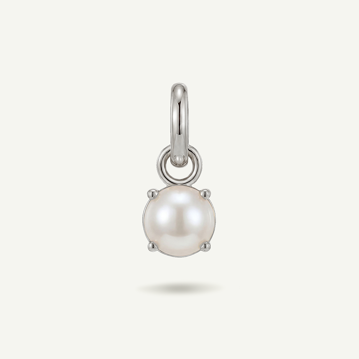Moon Pearl June Birthstone Charm