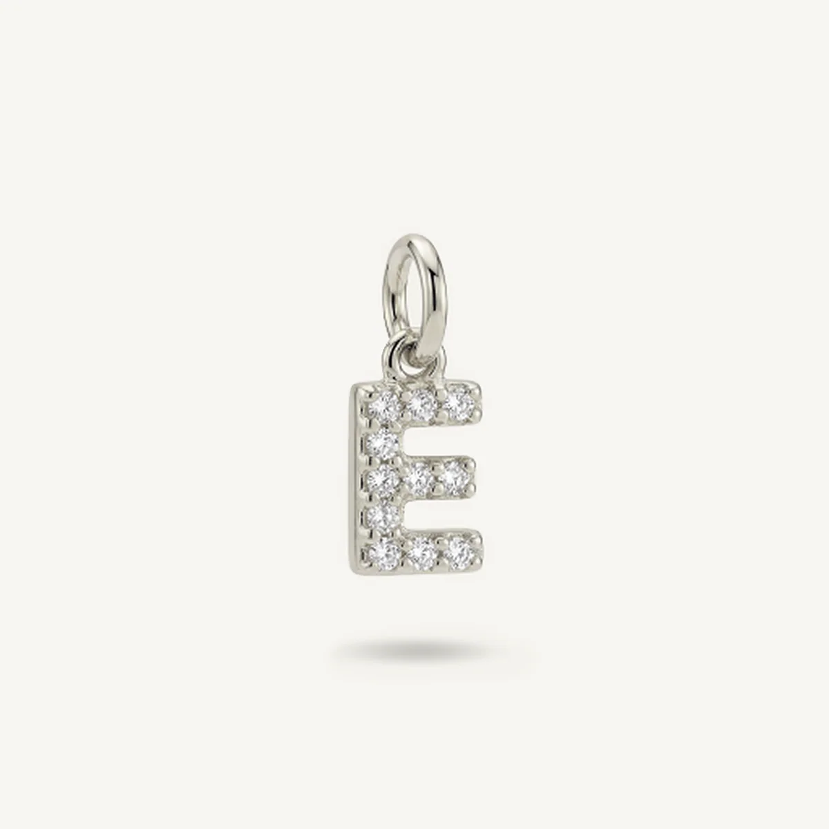Diamond Monogram Letter Charm