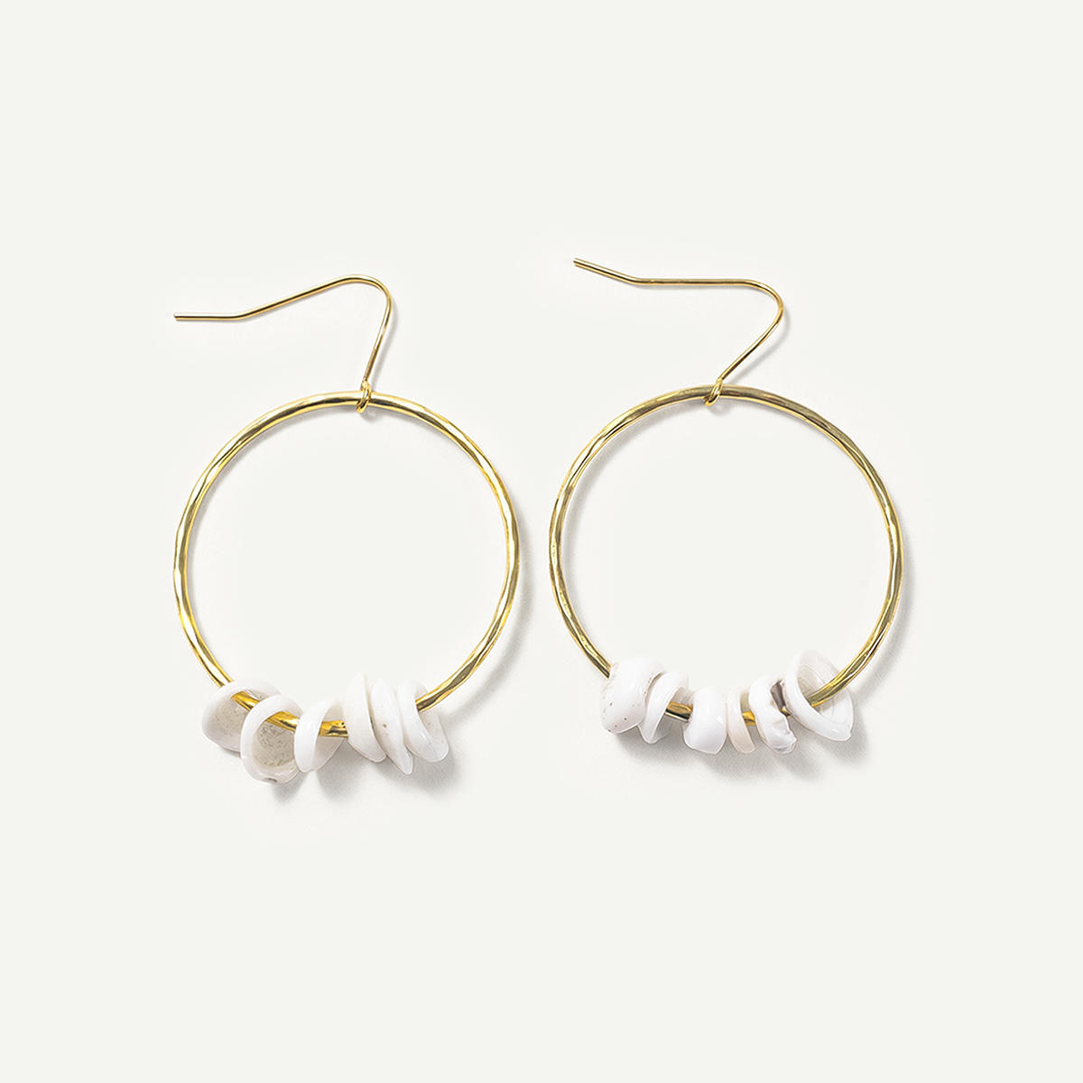 Puka Shell Hoops